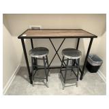 3PC TABLE & STOOLS