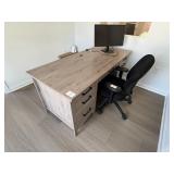 2PC DESK & CHAIR