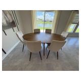 7PC DINING TABLE & CHAIRS