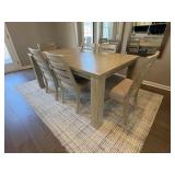 7PC DINING TABLE AND CHAIRS