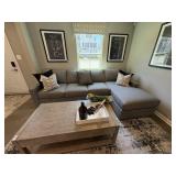 SOFA WITH CHAISE LOUNGE
