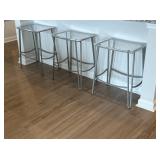3PC COUNTER STOOLS