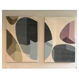 2PC LARGE CANVASES