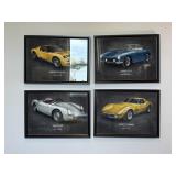4PC FRAMED PRINTS