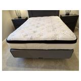 FULL MATTRESS SET W/METAL FRAME