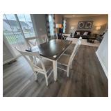 7PC DINING TABLE & CHAIRS