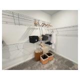 ASSORTED CLOSET ITEMS