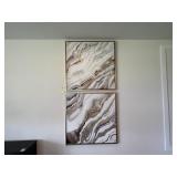 2PC FRAMED CANVASES