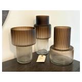 3PC VASES