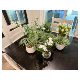 6PC FAUX GREENERY & FAUX FLORALS