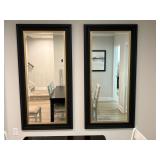 2PC LARGE WALL MIRRORS