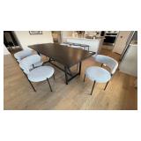 7PC DINING TABLE & CHAIRS