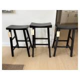 3PC COUNTER HEIGHT CHAIRS
