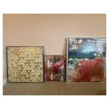 3PC FRAMED CANVAS