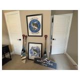 5PC FRAMED ART