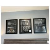 3PC FRAMED PRINTS