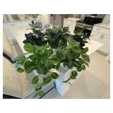 5PC FAUX GREENERY