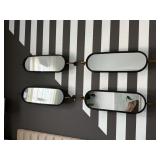 4PC WALL MIRRORS