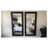 2PC LARGE WALL MIRRORS