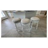 3PC SWIVEL COUNTER STOOLS