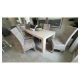 7PC TABLE & CHAIRS