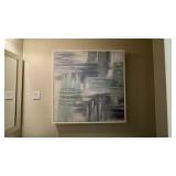 2PC ASSORTED FRAMED CANVAS PRINTS