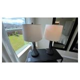 2PC TABLE LAMPS