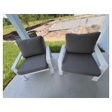 4PC OUTDOOR ARMCHAIRS