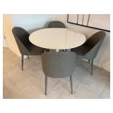 5PC DINING TABLE & CHAIRS