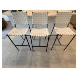 3PC COUNTER STOOLS