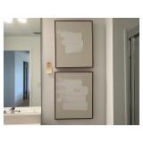 2PC FRAMED CANVASES