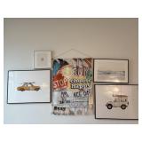 4PC FRAMED PRINTS