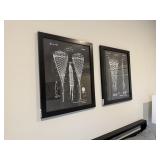 5PC FRAMED PRINTS