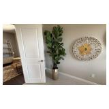 2PC FAUX FLOOR PLANTS