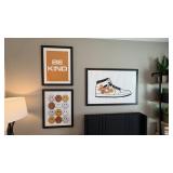 3PC ASSORTED FRAMED PRINTS
