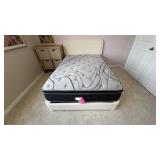 2PC FULL BED & MATTRESS