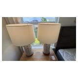 2PC TABLE LAMPS