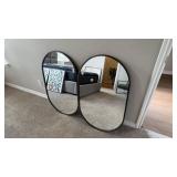 2PC WALL MIRRORS