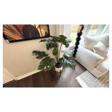 FAUX FLOOR PLANT
