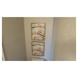 2PC FRAMED ART