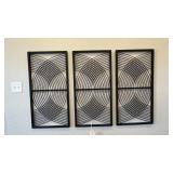 3PC WALL ART
