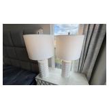 2PC TABLE LAMPS
