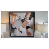 2PC ASSORTED WALL ART