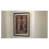 2PC FRAMED PAPYRUS ART