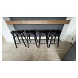 4PC COUNTER STOOLS