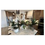 8PC ASSORTED FAUX GREENERY
