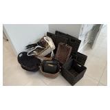 ASSORTED STORAGE ITEMS