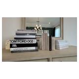 ASSORTED COFFEE TABLE BOOKS & BOOKENDS