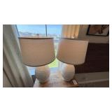 2PC TABLE LAMPS