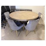 7PC DINING TABLE & CHAIRS